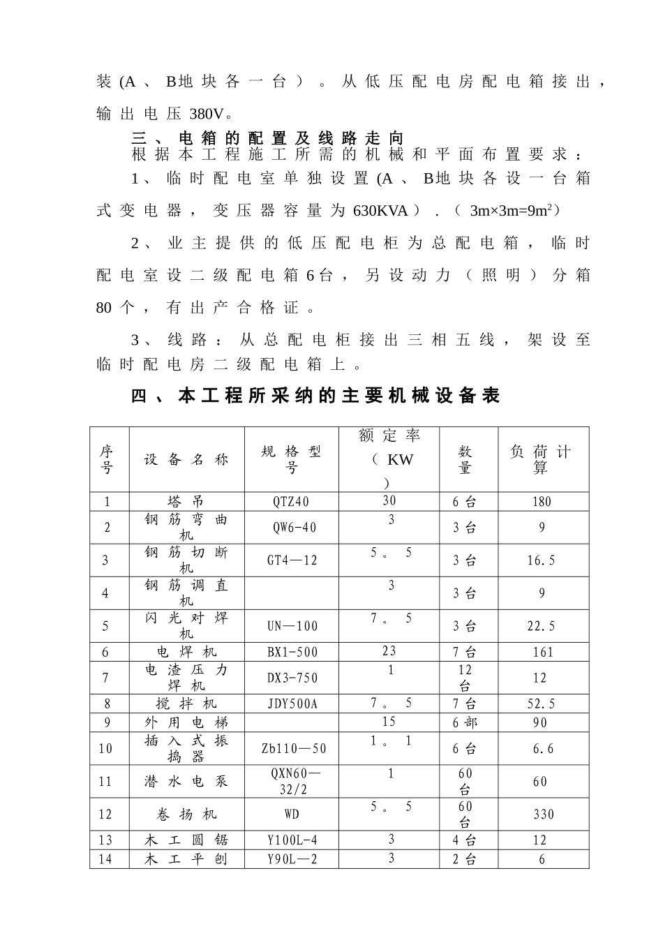 临时用电施工方案65699_第2页