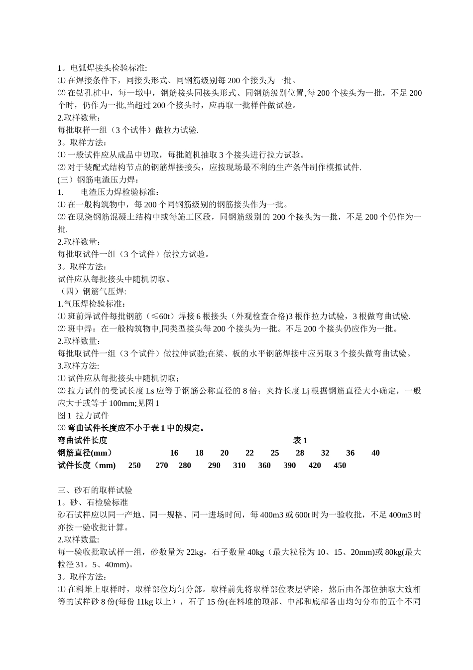 主要原材料检验标准与取样方法细则_第2页