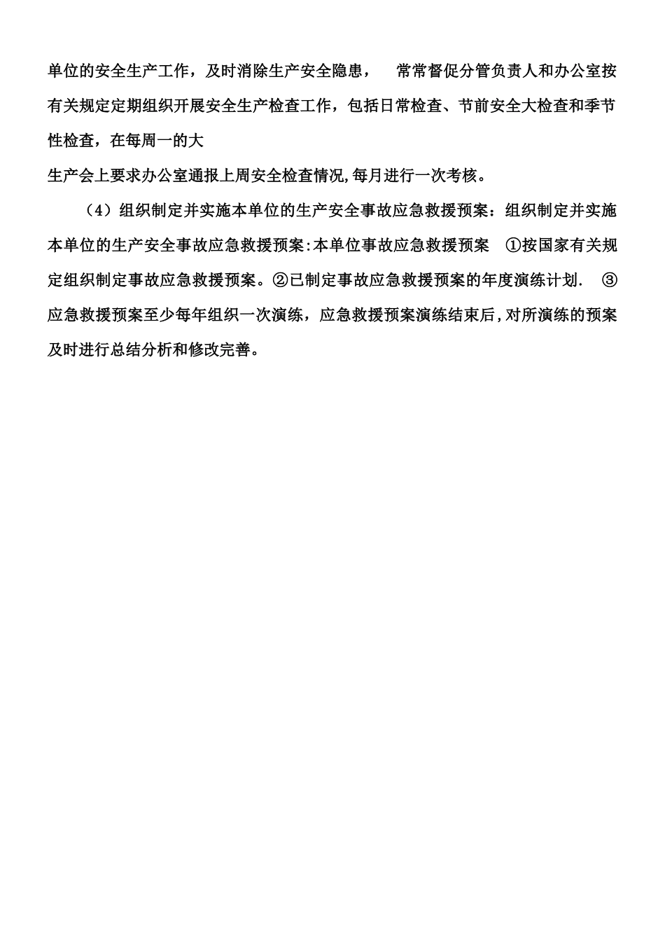 主要负责人安全生产履职情况报告_第2页