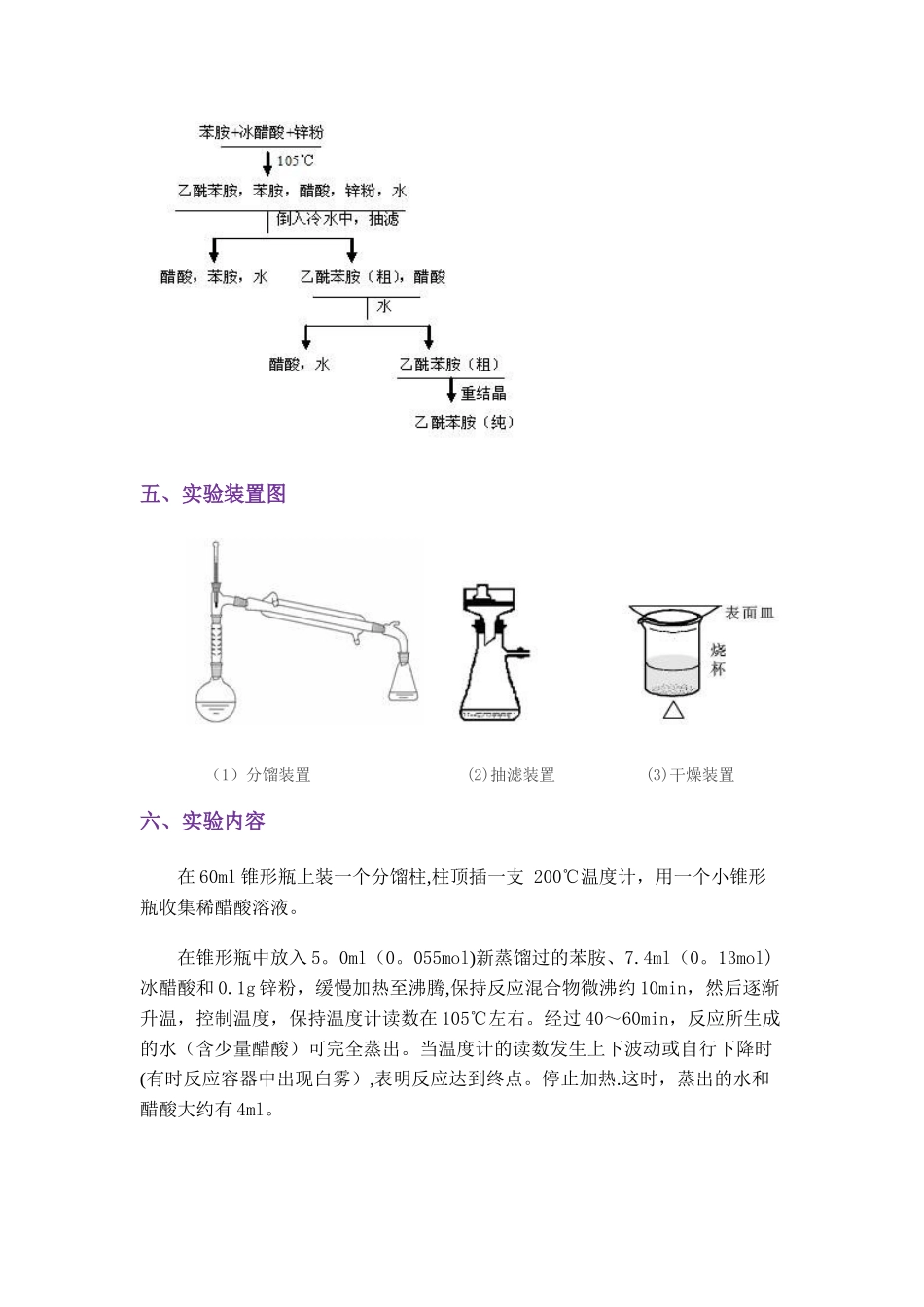 乙酰苯胺的制备实验_第2页
