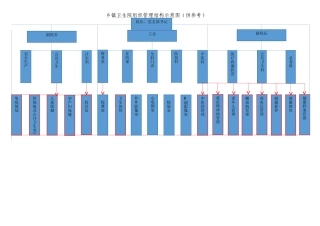 乡镇卫生院组织结构