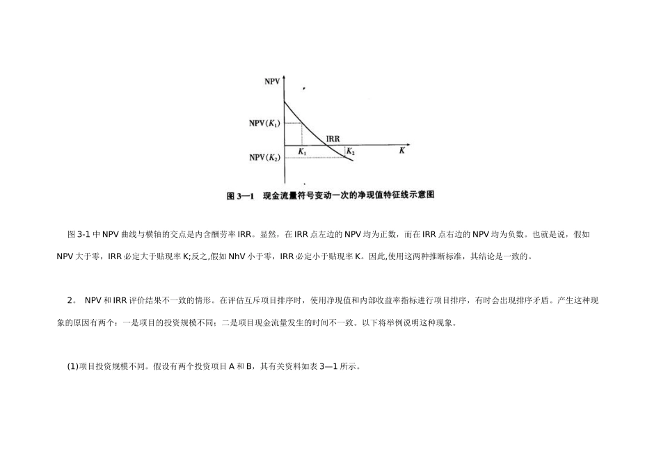 了解项目评估中的PBP、NPV、IRR、PI_第3页