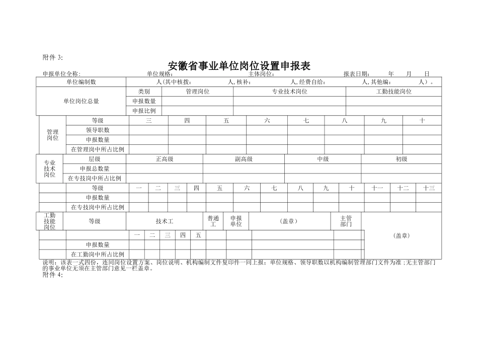 事业单位岗位等级表_第3页