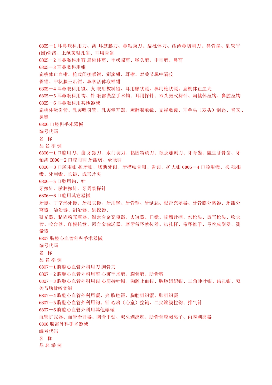 二-三类医疗器械经营范围_第3页