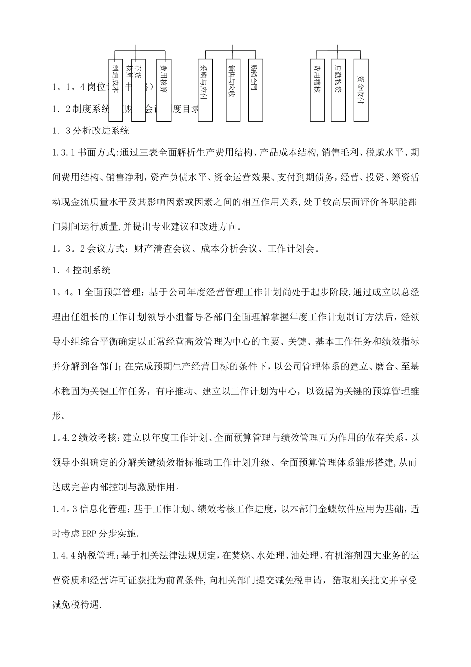 二O一六年度财务部工作计划_第3页