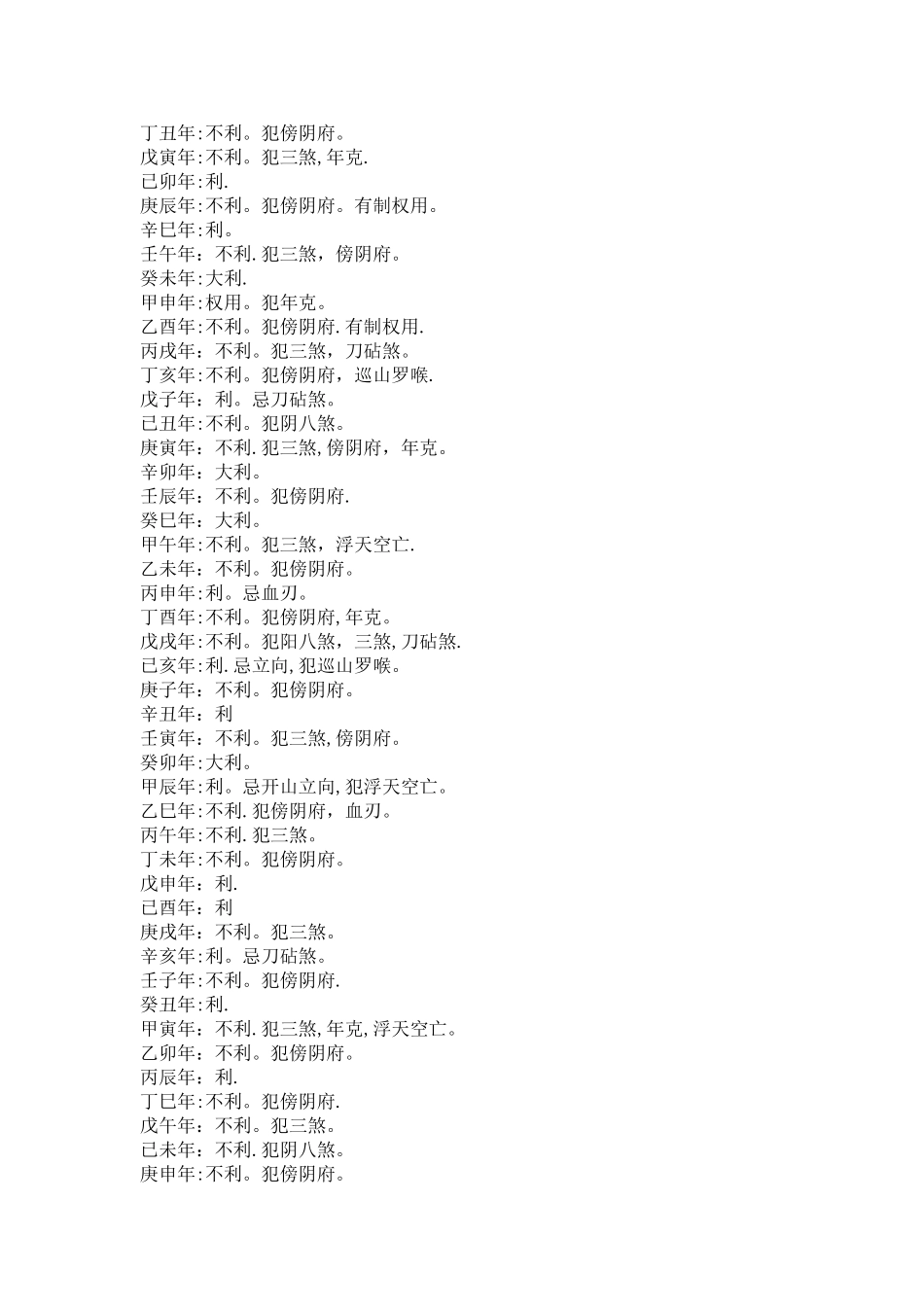 二十四山择吉全套_第3页