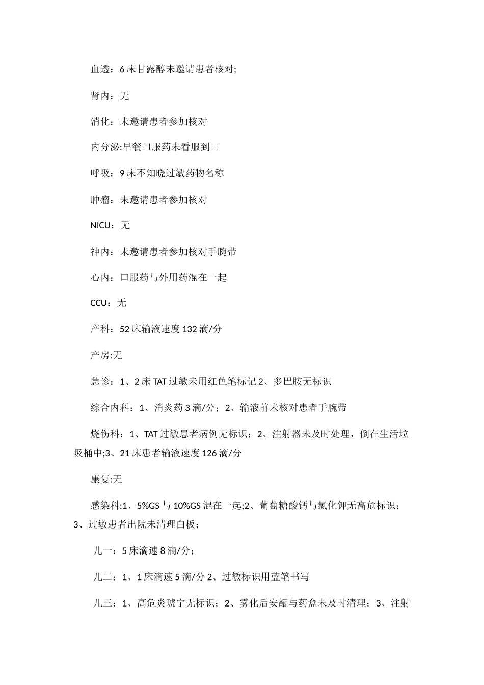 二季度护理安全督查总结_第2页