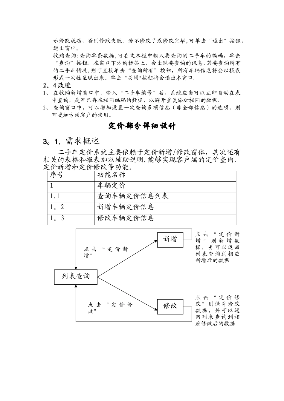 二手车管理系统详细设计报告_第3页