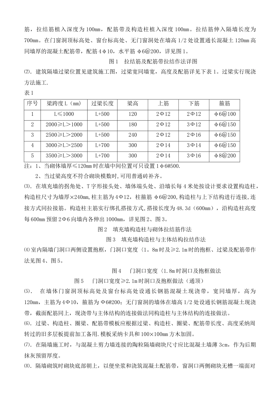 二次结构砌体施工方案_第3页