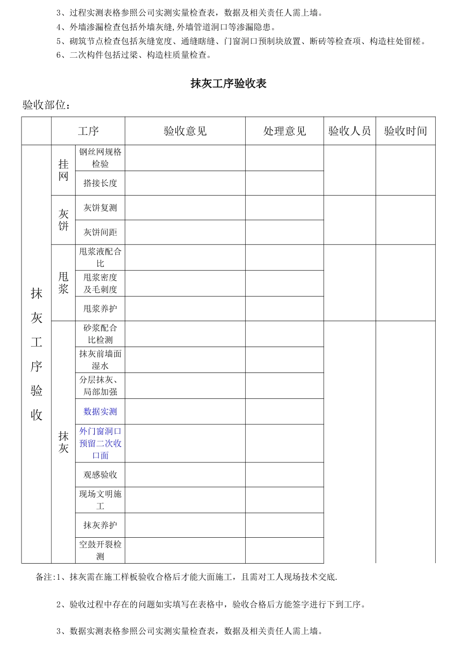 二次结构验收表格_第3页