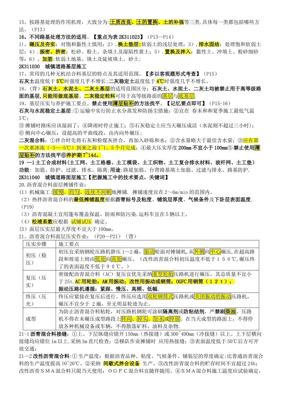 二级建造师市政背诵_第3页