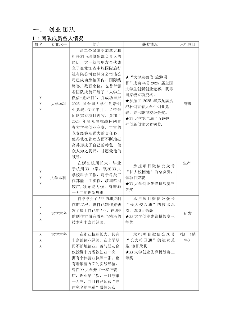 互联网+比赛校园APP计划书模板_第3页