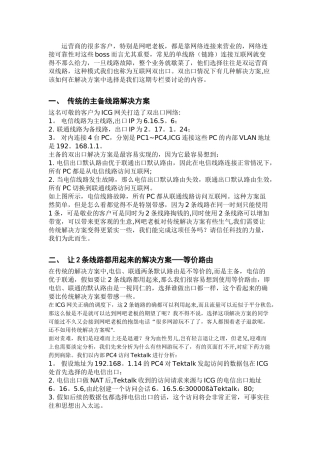 互联网双出口解决方案