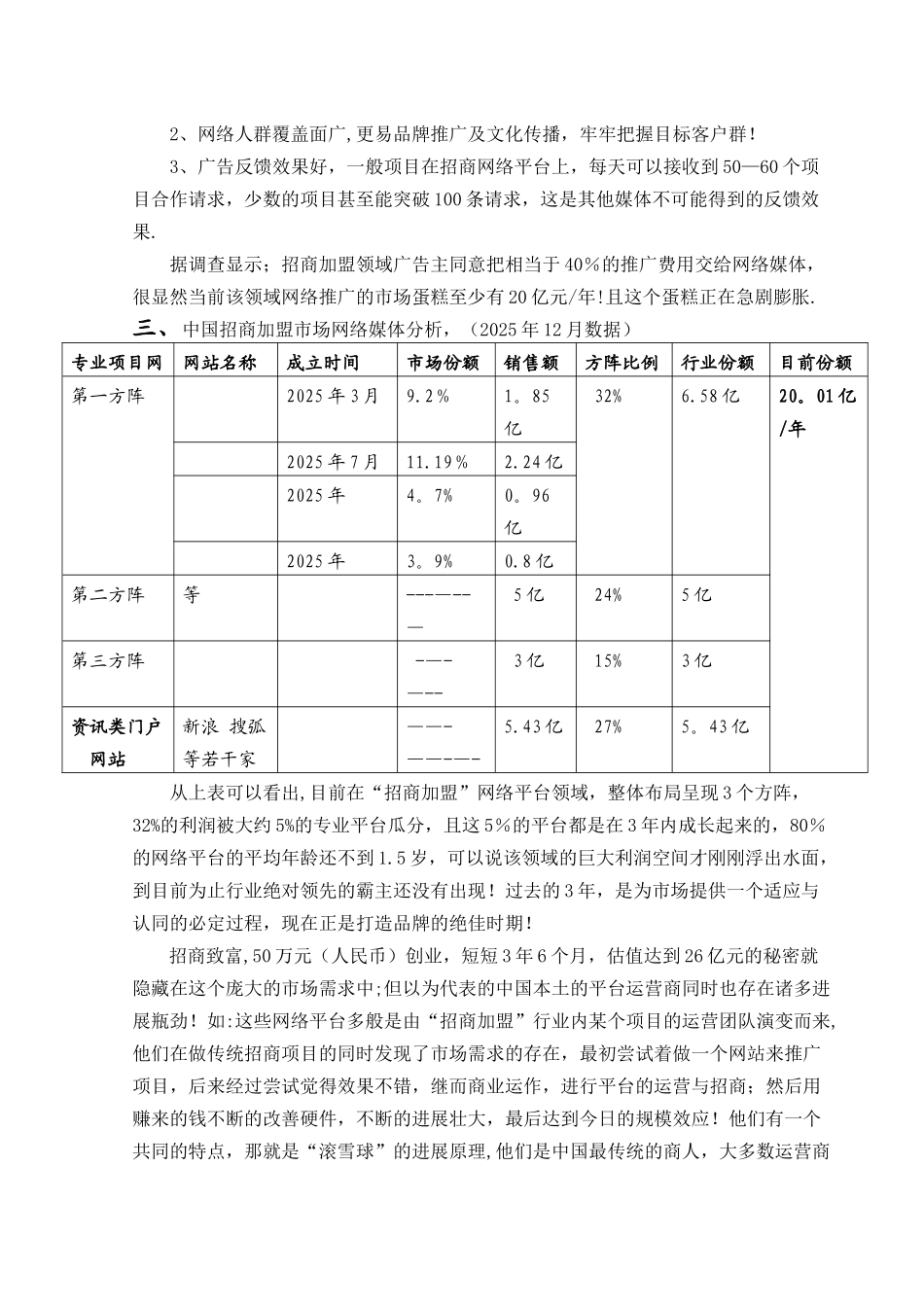 互联网融资商业计划书_第3页