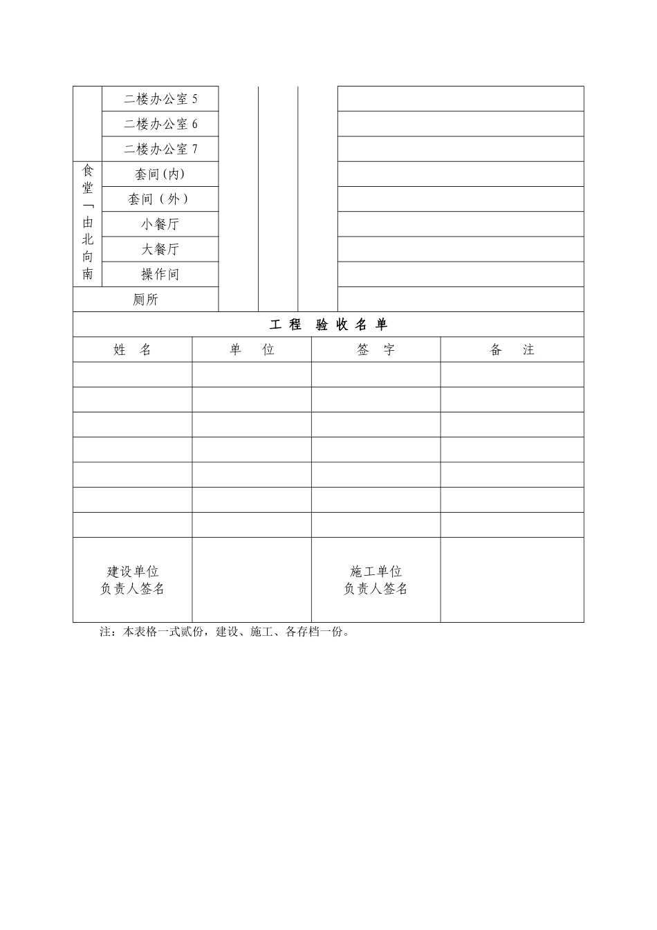 五14-工程竣工验收报告表格一-2_第2页