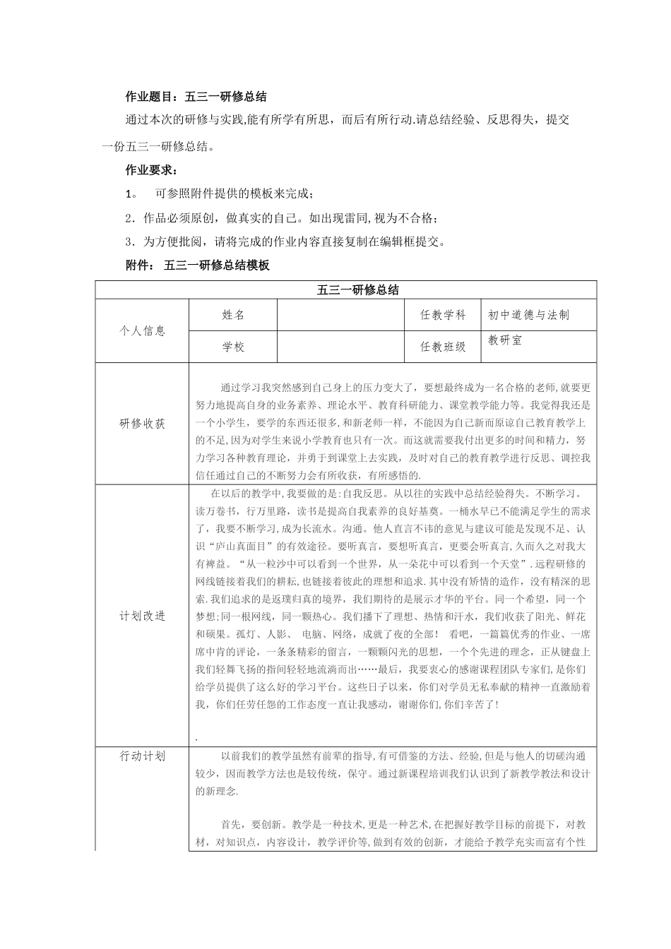 五三一研修总结69142_第1页