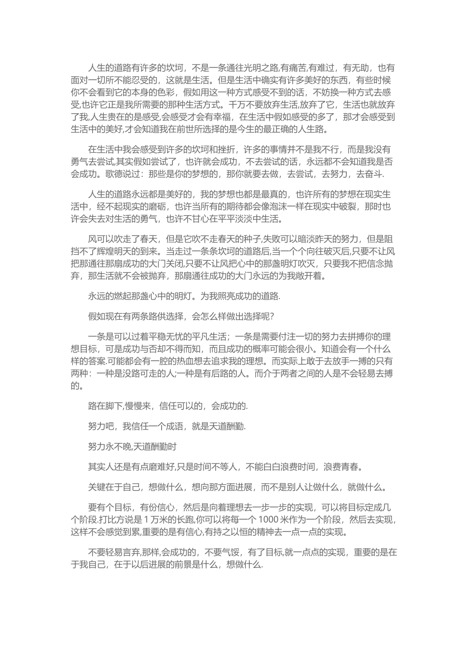 五年的职业生涯规划_第3页