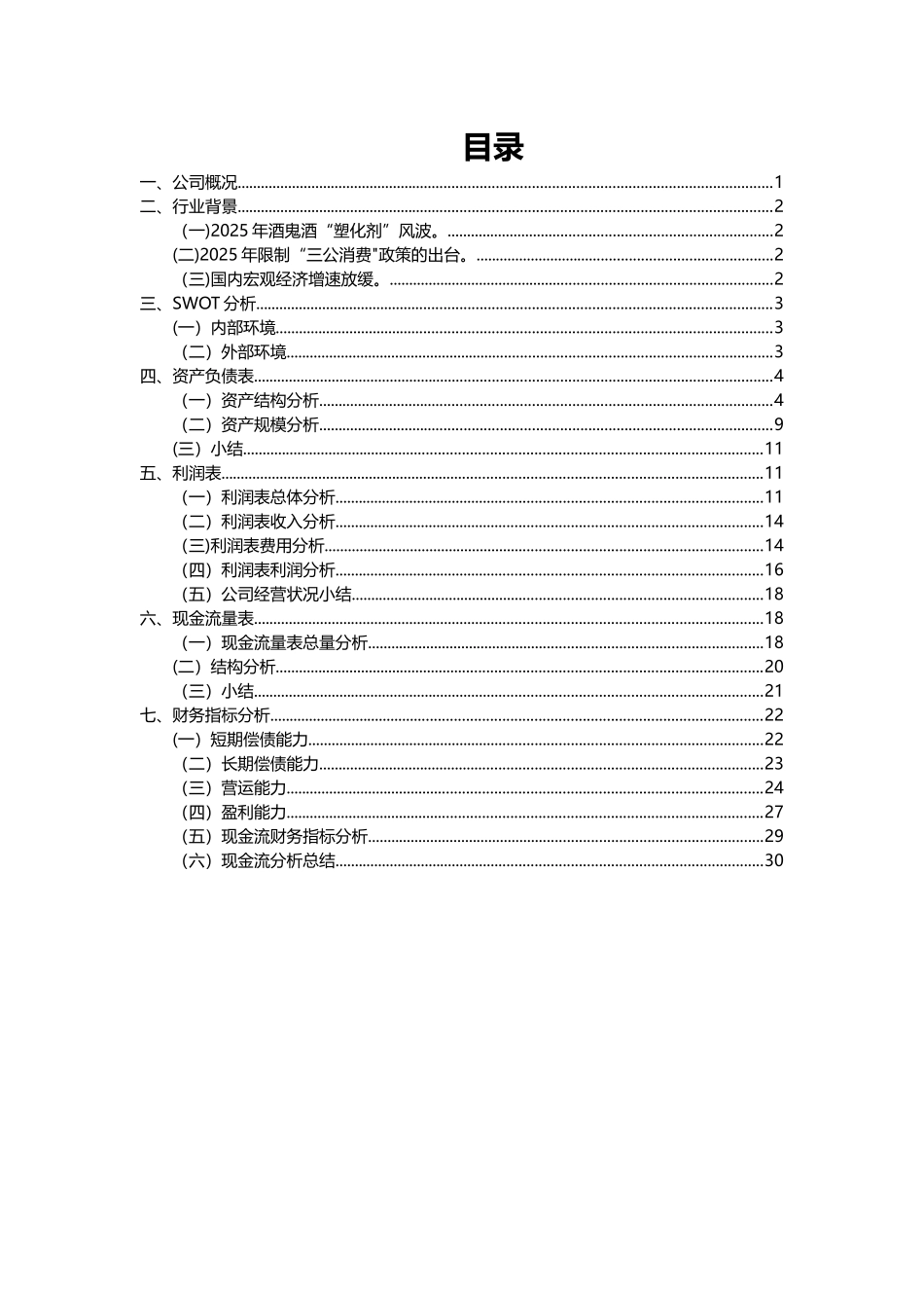 五粮液财务报表分析94567_第3页