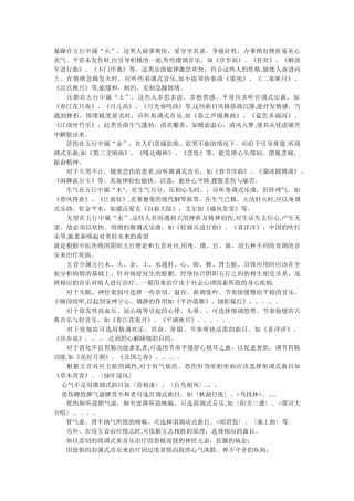 五音疗法养生及其i代表乐曲