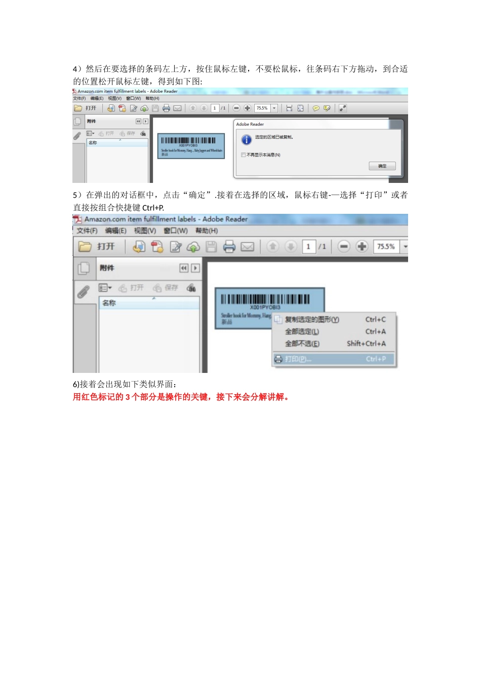 亚马逊标签打印操作手册_第3页