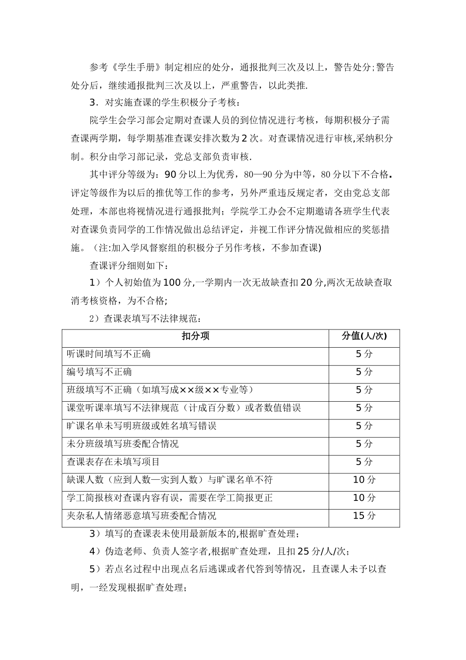 交通学院查课方案_第3页