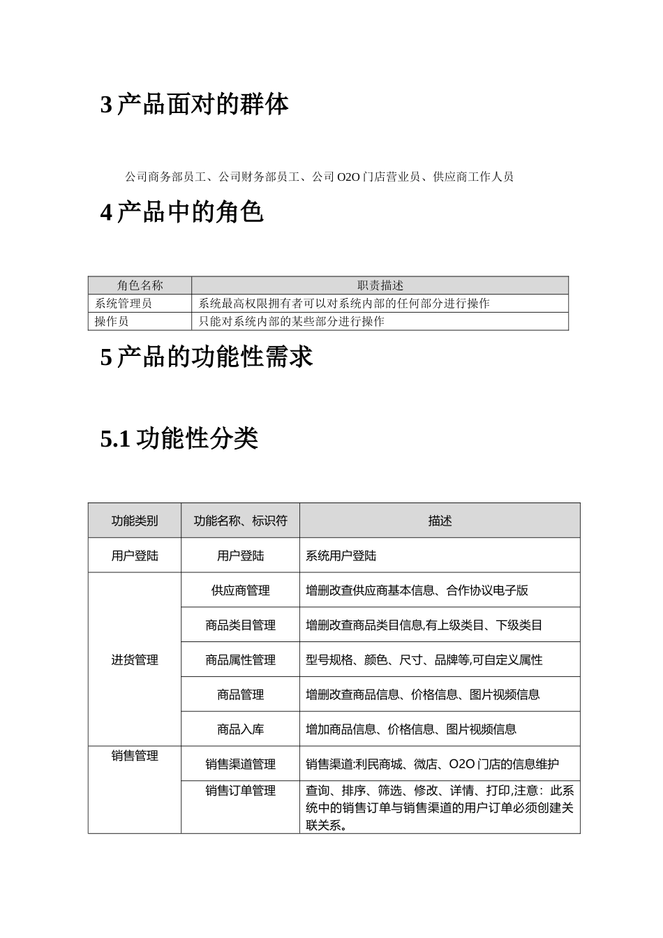 产品供应链系统需求分析说明书_第3页