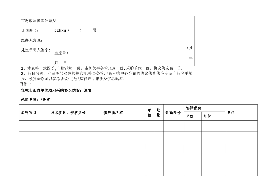 产品供货计划表_第2页