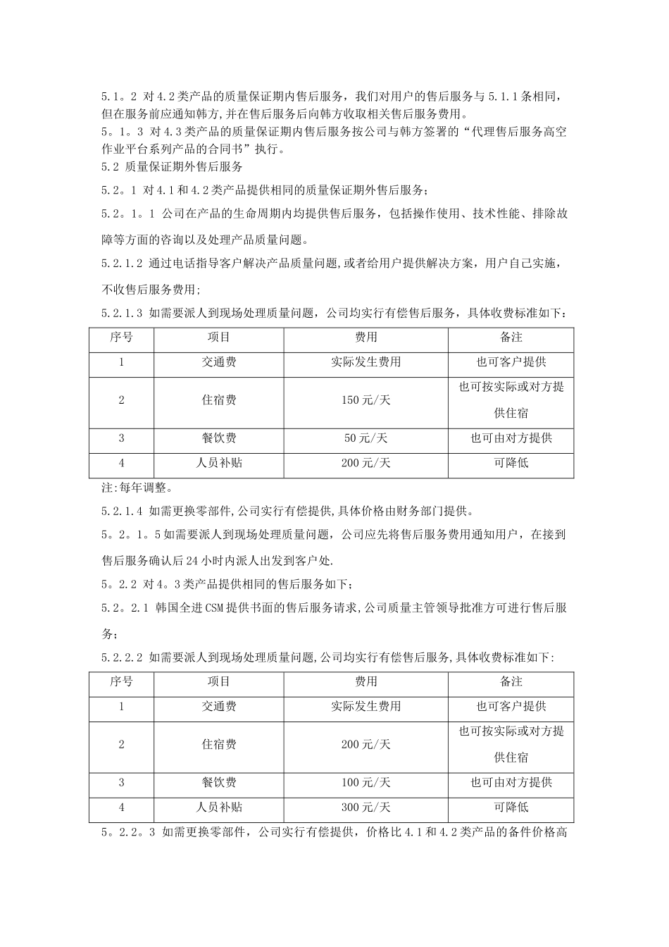 产品售后服务管理制度19353_第2页