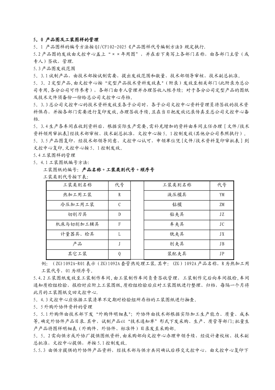 产品图样、技术文件管理制度_第2页