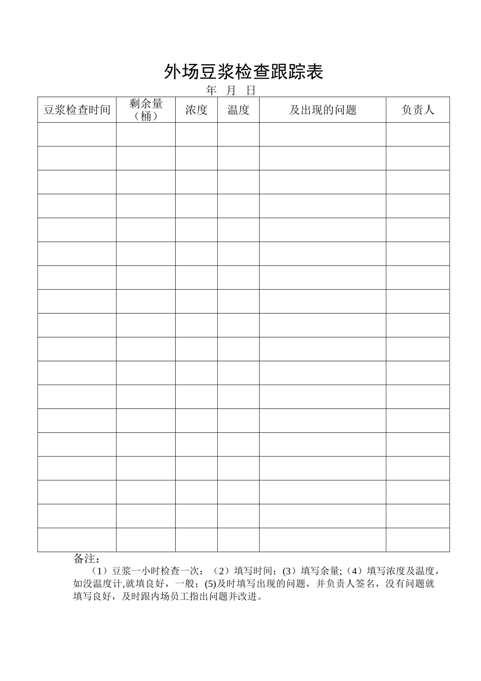 产品质量检查记录表_第2页