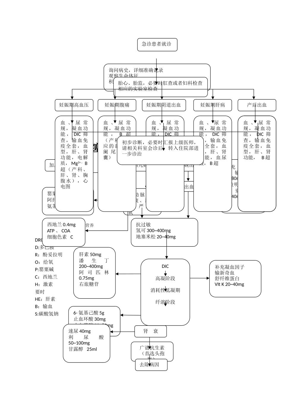 产科抢救流程图03303_第3页