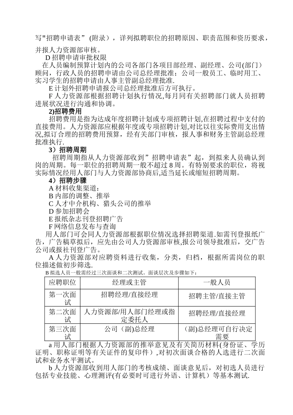 京东商城人力资源管理制度_第3页