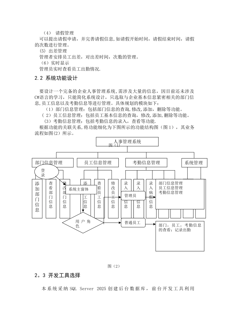 人事与考勤管理系统_第2页
