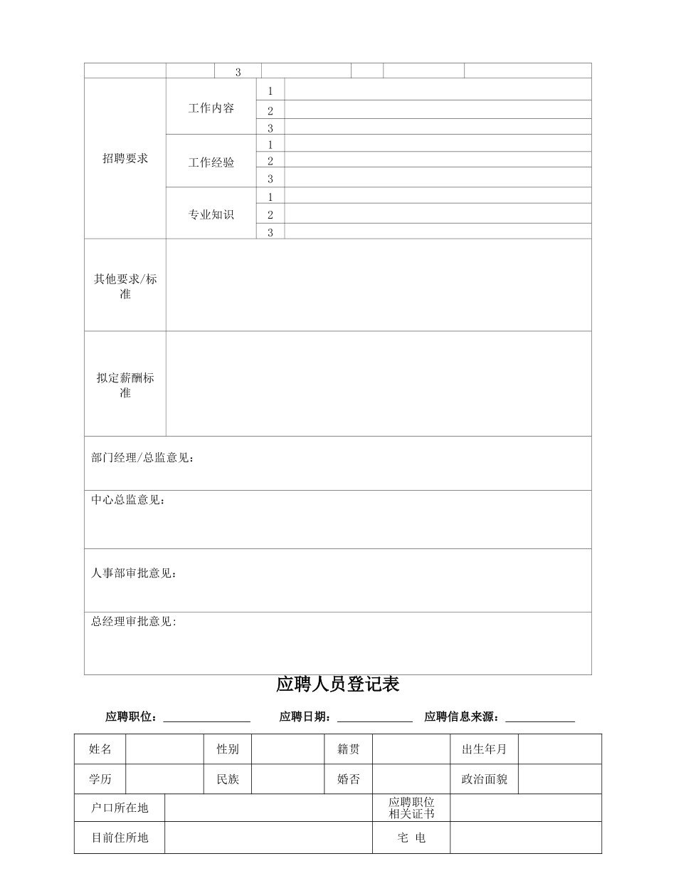 人事表格汇总.解读_第2页