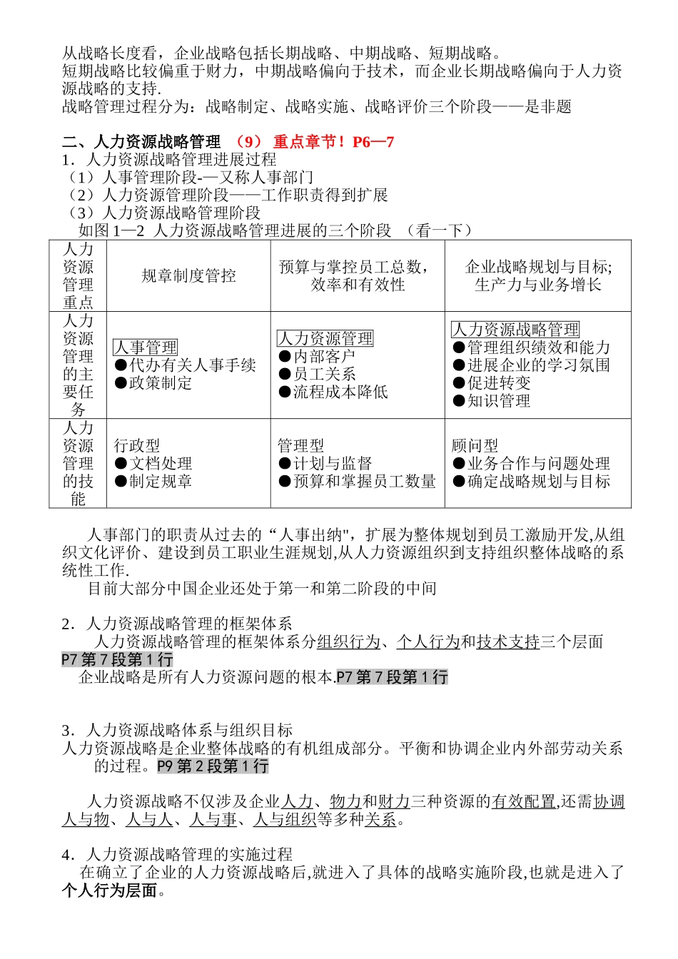 人力资源二级教材复习纲要_第2页