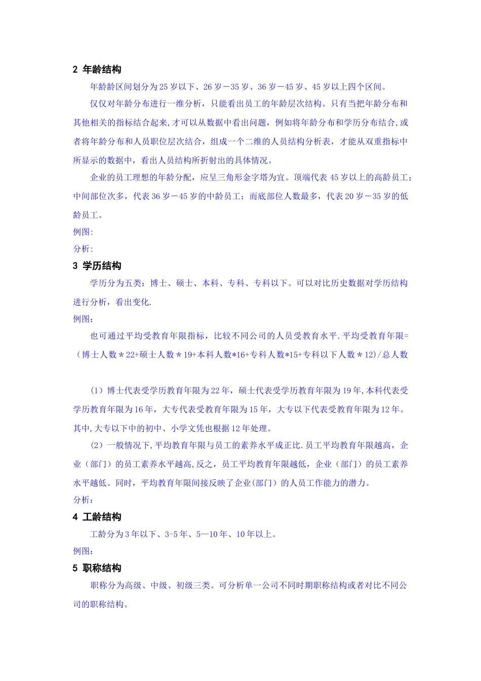 人力资源分析报告模板_第2页