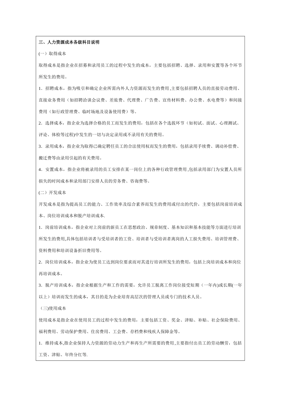 人力资源成本构成分析方案_第2页