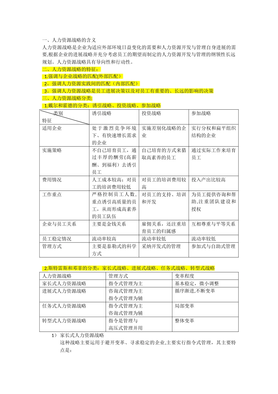 人力资源战略分类_第1页