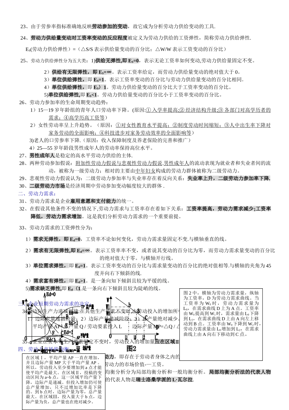 人力资源管理师三级基础知识整理_第2页