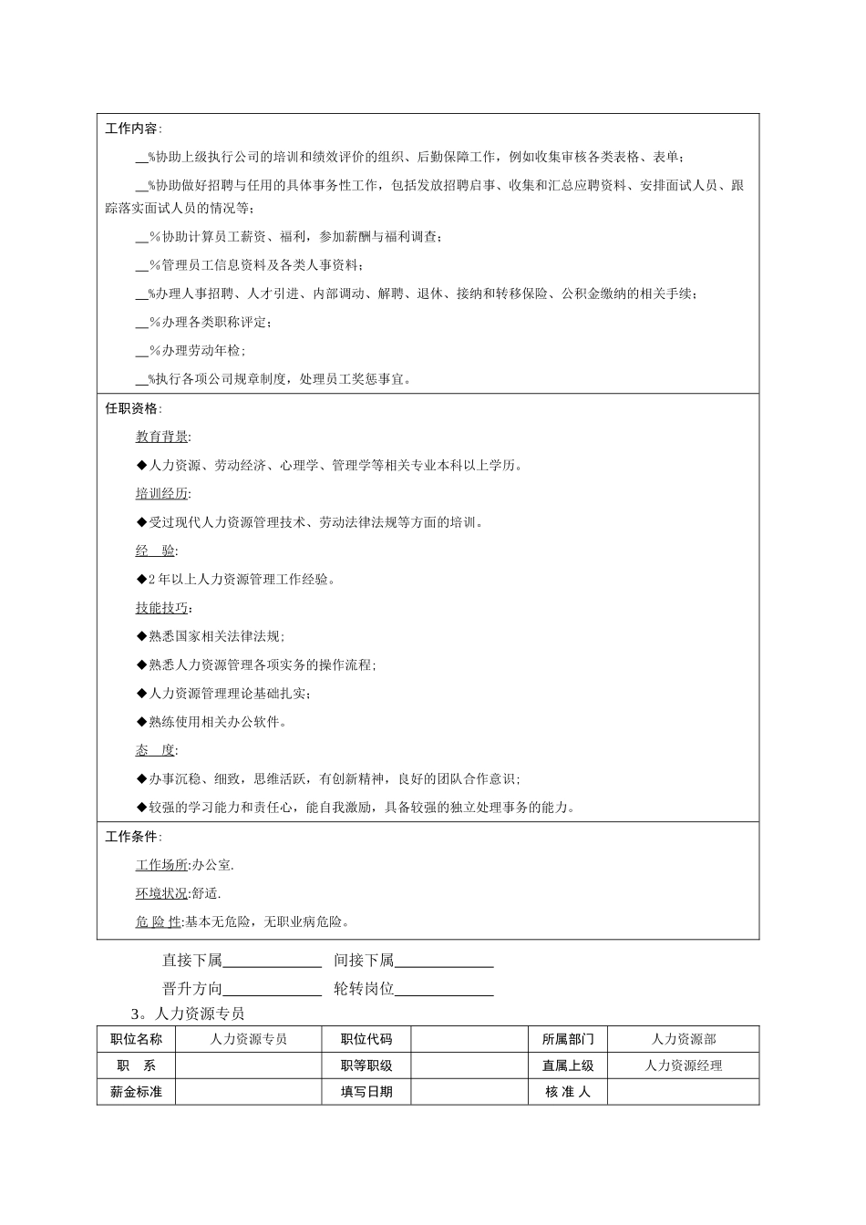 人力资源管理职位_第3页