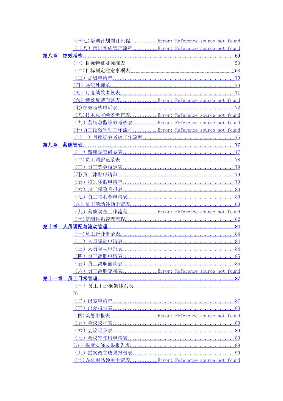 人力资源管理职位工作手册_第3页