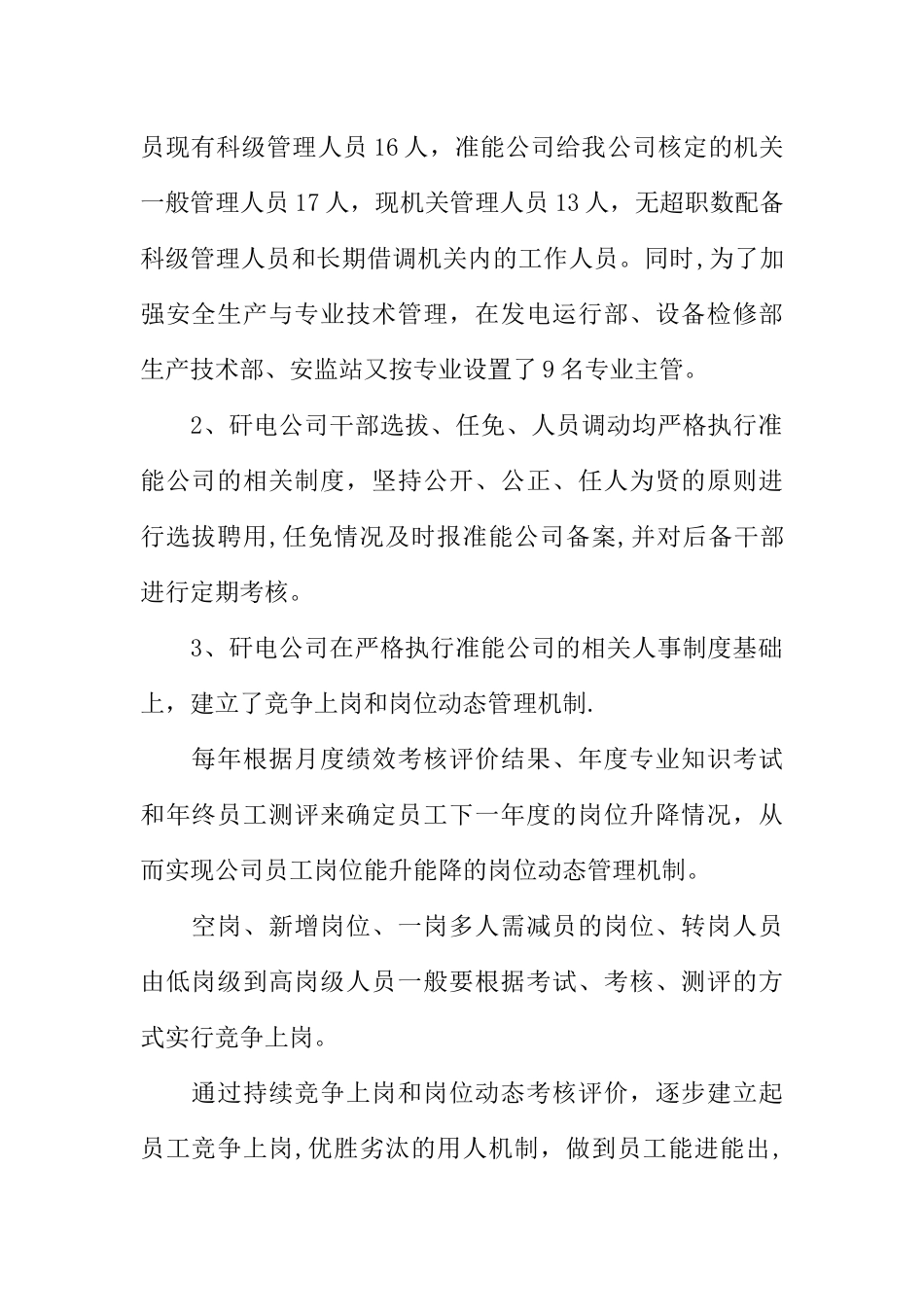 人力资源管理自查报告_第2页