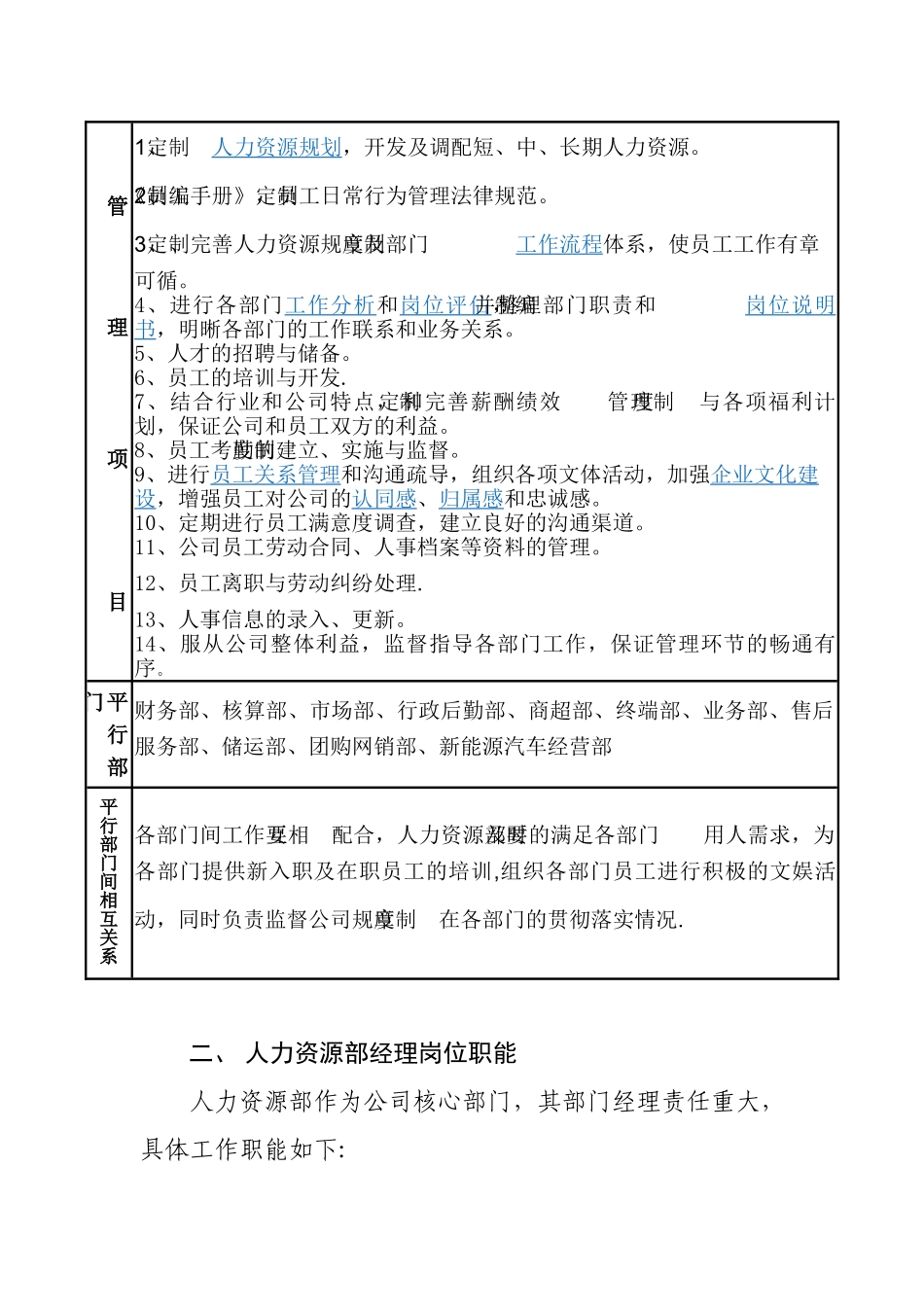 人力资源部部门手册_第3页
