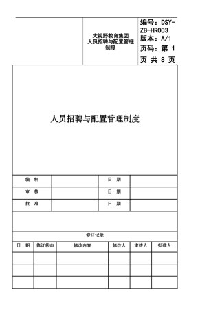 人员招聘与配置管理制度-2025.8.10