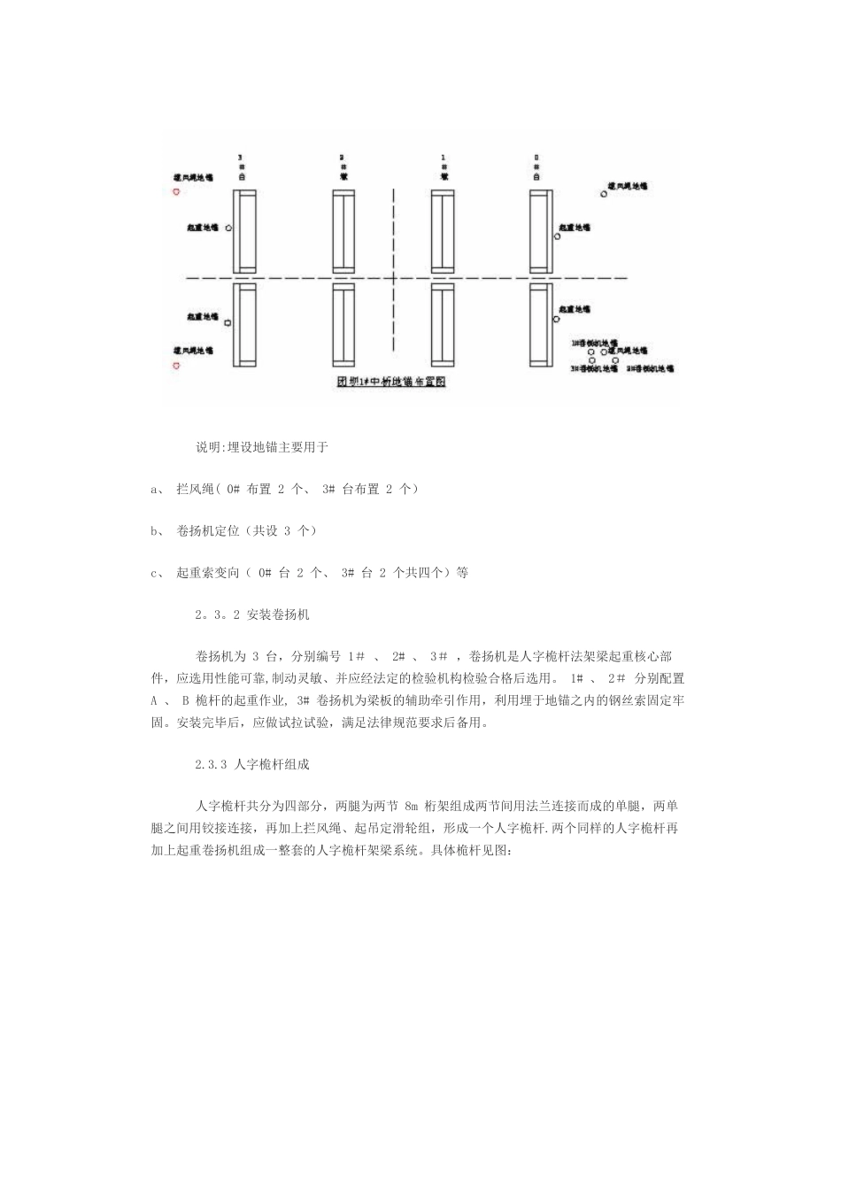 人字桅杆法架梁施工技术_第2页