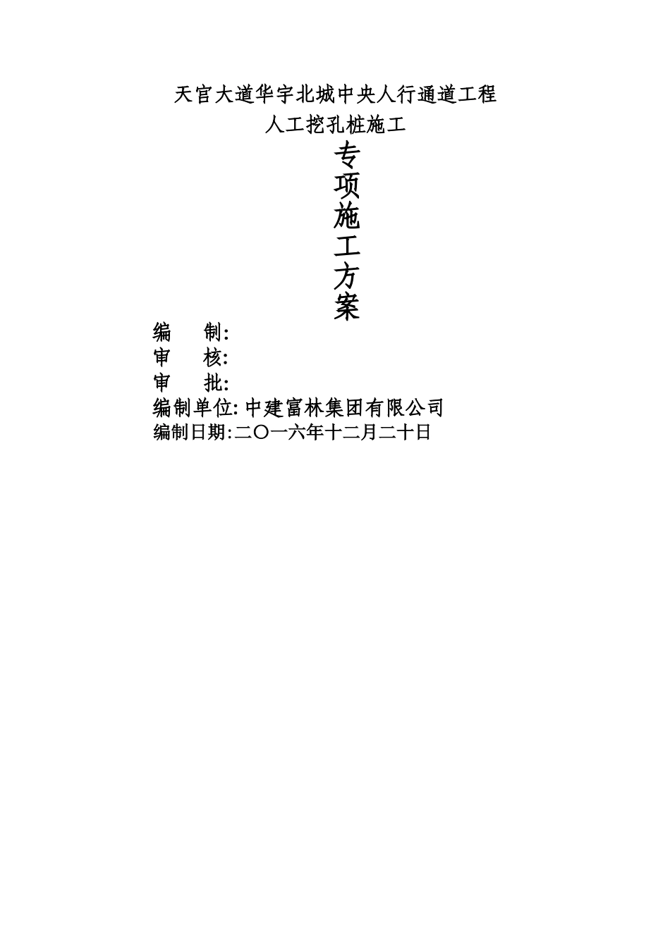 人工挖孔桩专家论证方案76318_第1页