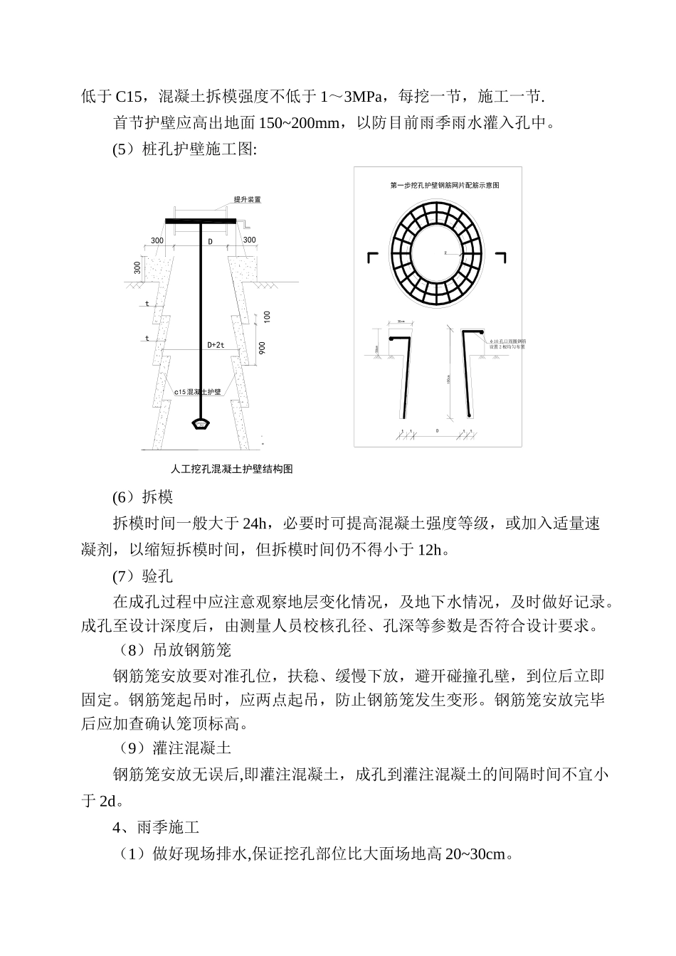 人工挖孔桩专项施工方案35463_第2页