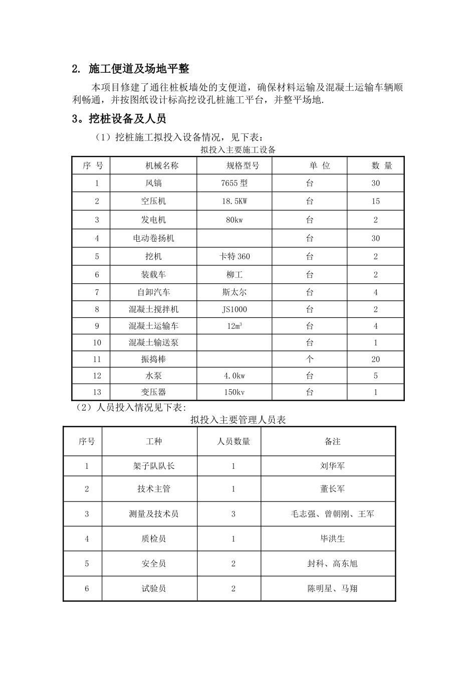 人工挖孔桩施工方案21113_第3页