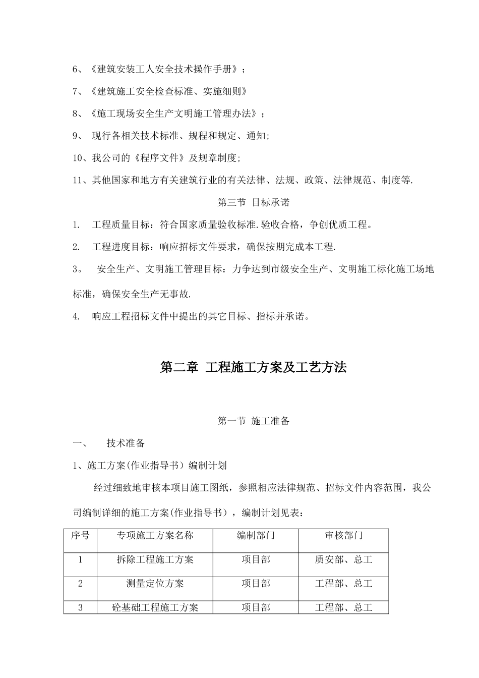 人行道改造工程施工组织设计2_第2页