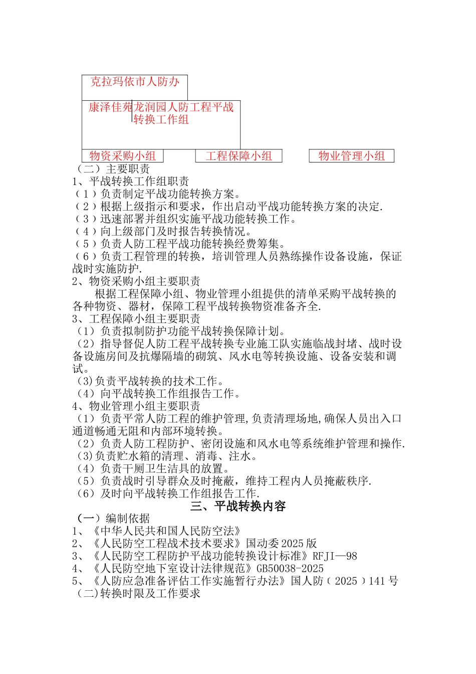 人防工程平战转换方案82626_第3页